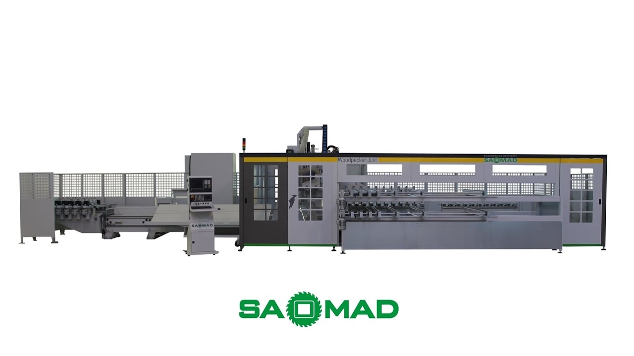 Saomad WP Just; CNC bewerkingscentrum voor de Nederlandse timmerindustrie