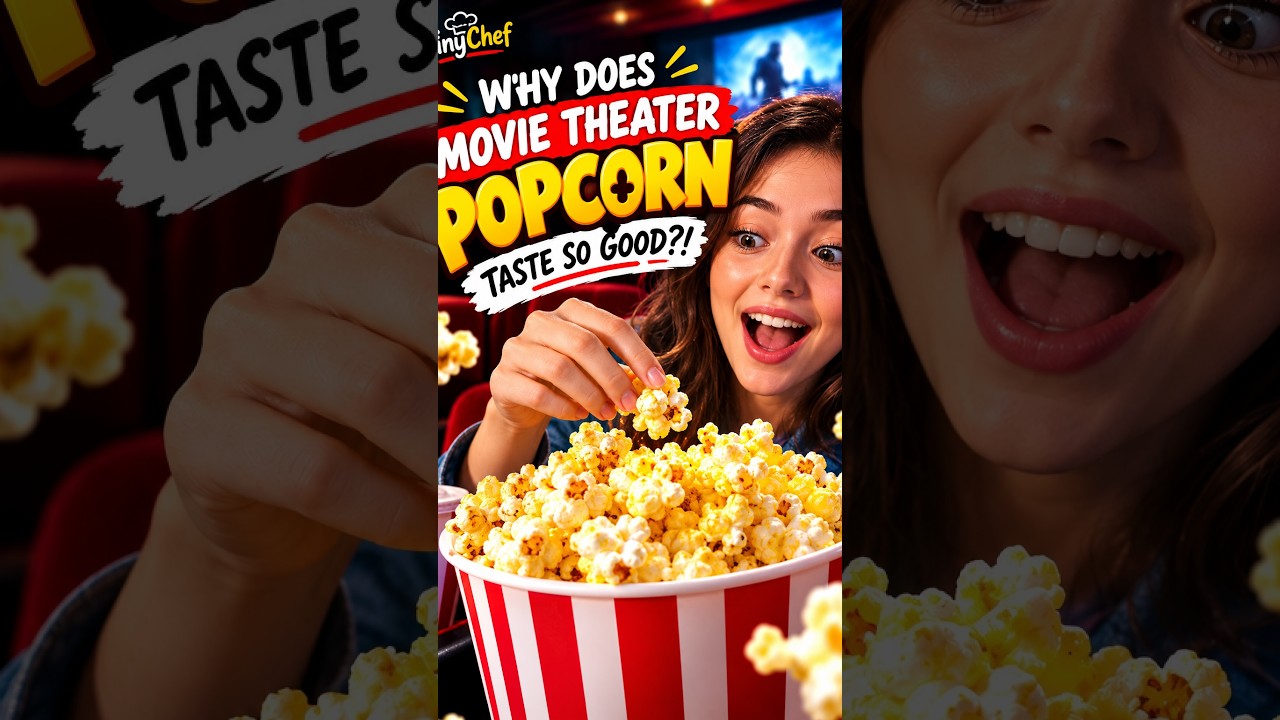 WHY DOES MOVIE THEATER POPCORN TASTE SO GOOD?! 🍿🎬