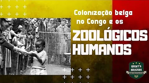 Como era a administração belga do Congo?