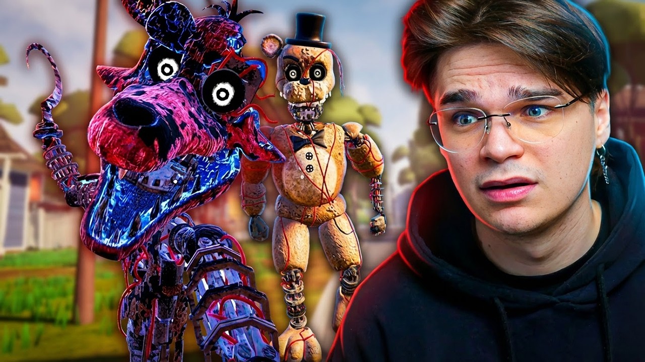 Egyszerre 3 Animatronika ellen kell játszanom a Hello Neighbor-ban...