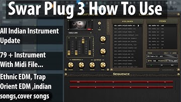 Swarplug 3 VST features & use in FL Studio