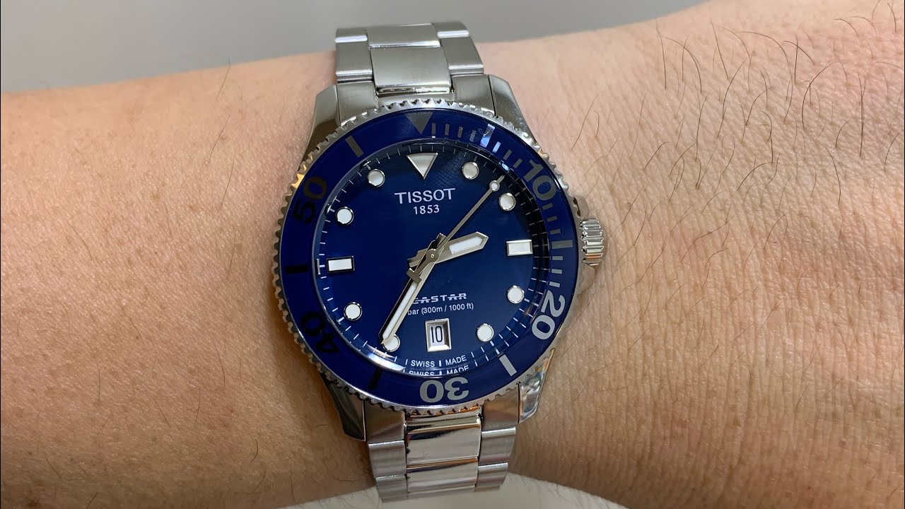 夏本番！海へ連れ出したい腕時計 TISSOT ティソ SEASTAR1000