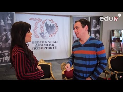 IZA KULISA Marko Živić – Beogradsko dramsko pozorište - YouTube