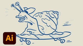 Draw Along with Kyle T. Webster - Sleeping Dog | Adobe Creative Cloud