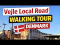 Walking Through Vejle, Denmark | Local Roads Tour #nomadicnabir #denmark #vejle #tiktoktrend #vlog
