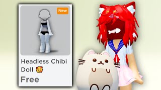 HOW TO GET THIS CHIBI BUNDLE FOR FREE 😍 (HEADLESS)