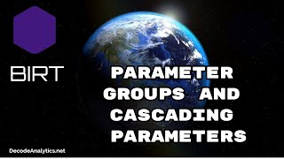 Celebrity BIRT Parameter Groups Cascading Parameters Profile