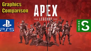 Apex Legends | PlayStation 5 vs Xbox Series S | Graphics Comparison | 4K |