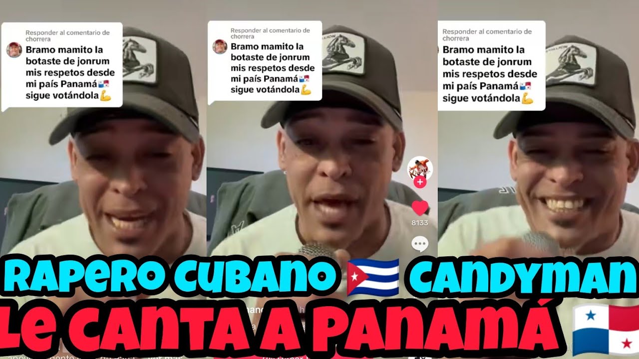 Cuban Candy Rapper REACCIÓN 🚨 Rapero Cubano 🇨🇺 Candyman Improvisando le Canta a Panamá 🇵🇦🔥 ...