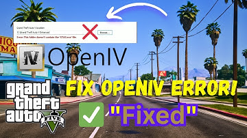 How to Install OpenIV in GTA 5 Enhanced Edition + EASY FIX (2025)