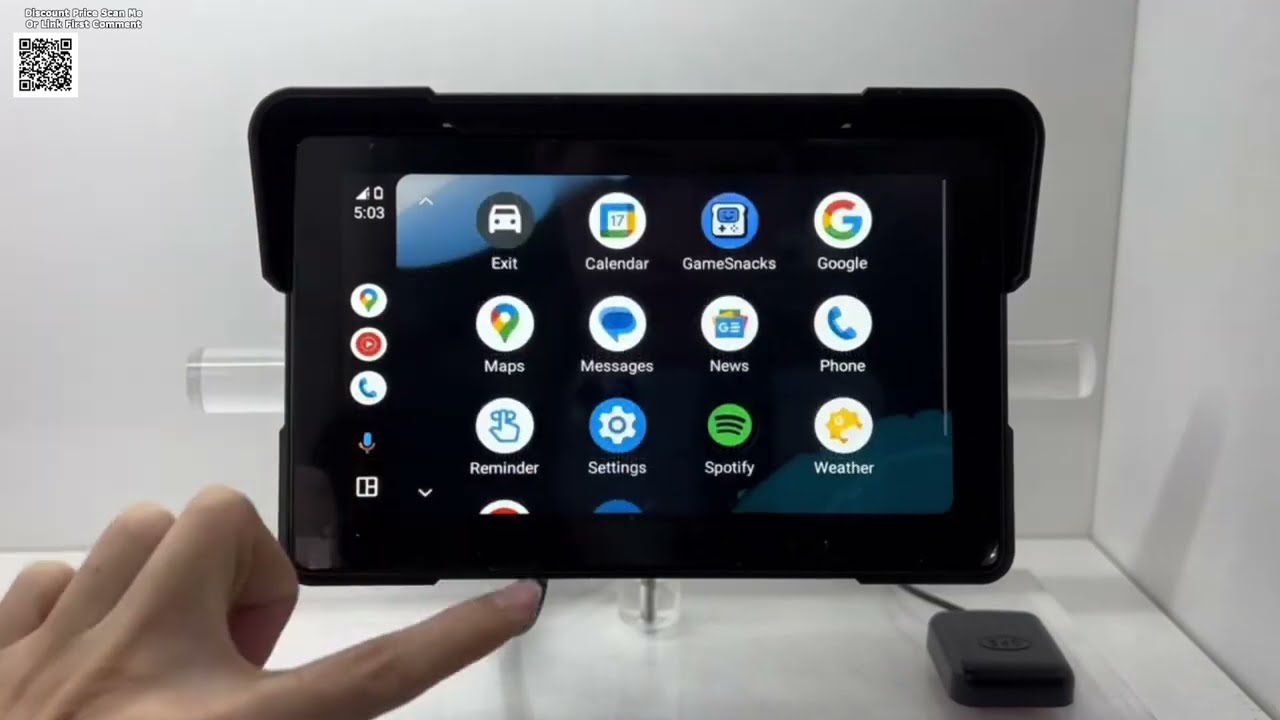 EKIY 7” Android Motorcycle GPS Review | Wireless CarPlay & Android