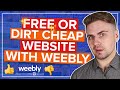 Weebly tutorial. Free and cheap website builder explained. Weebly website review