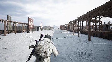 Unreal Engine 4 PUBG single version update#4 - update summary! (sliding shovel, vehicle, sight）