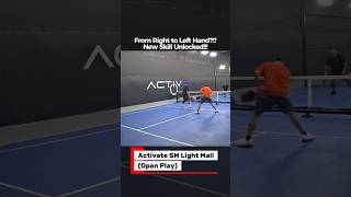 New Skill Unlocked in Pickleball (Right to Left Hand Switch)