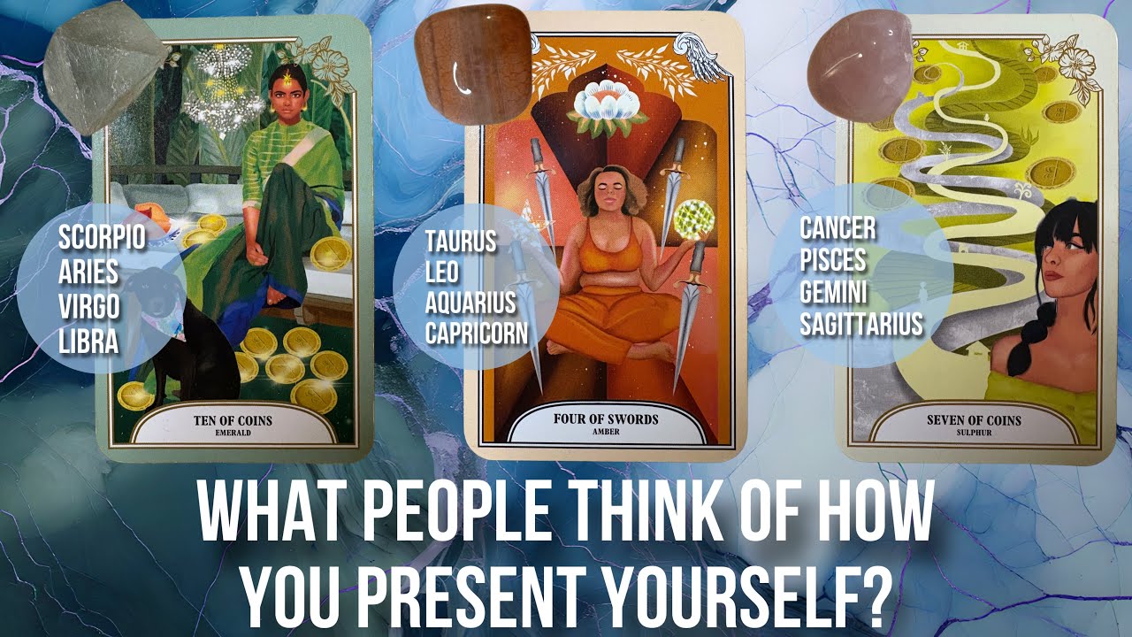 What People Think Of How You Present Yourself?😳🤭💭- Pick A Card Tarot Reading