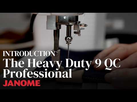 A Day in the Workshop with the Janome HD9QC Professional