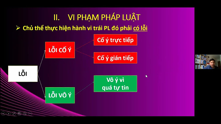 Hướng dẫn dấu hiệu biết rõ trái luật