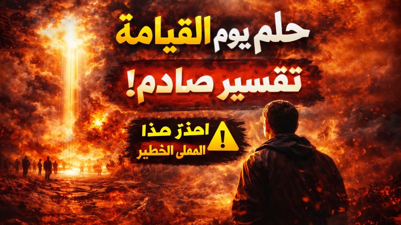 حلم يوم القيامة تفسير صادم لا يعرفه الكثير !