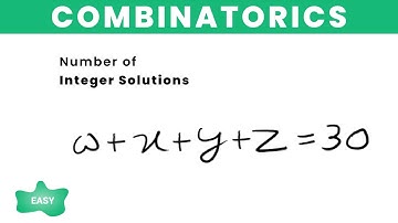 Number of positive integer solutions | Combinatorics | Easy