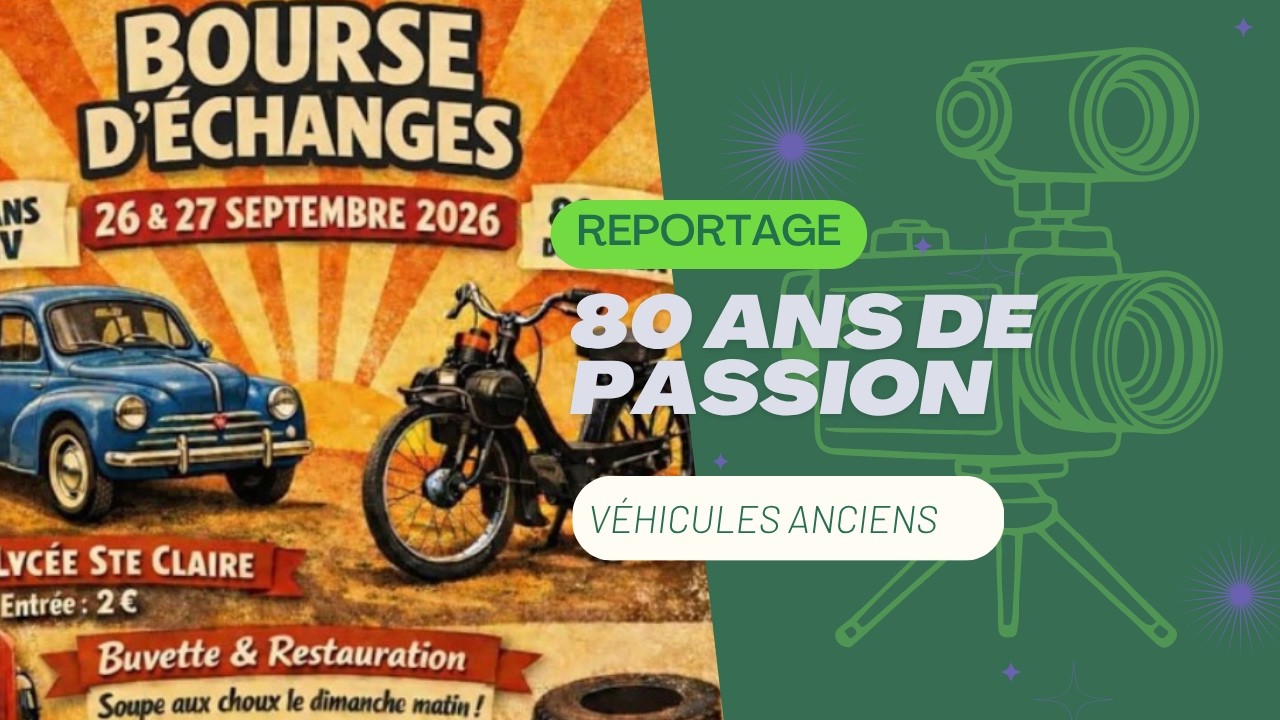 Pouet-Pouet Suryquoise : la 4CV et le Solex fêtent leurs 80 ans !