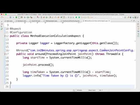 13  Step 09   Creating Custom Annotation and an Aspect for Tracking Time