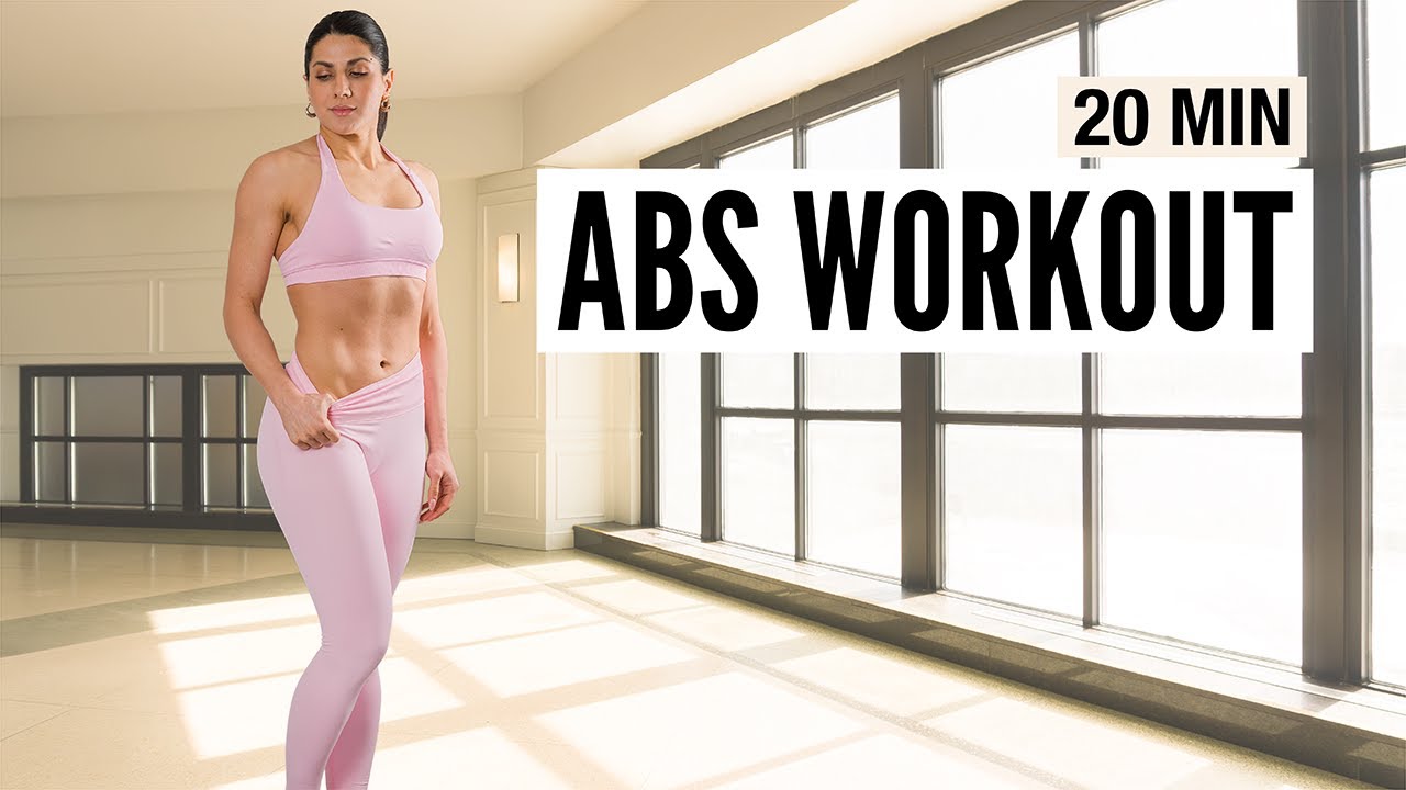 20 Min ABS WORKOUT at Home [NO EQUIPMENT + NO REPEAT] for Active Rest ...