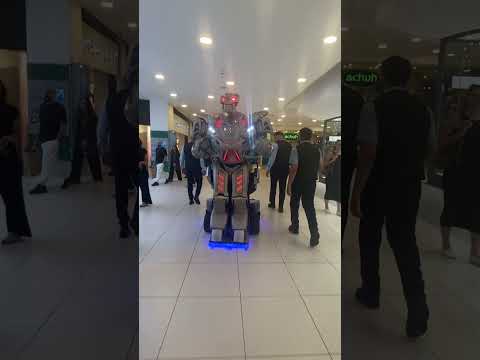 Titan the robot event at the mall Blackburn 2026