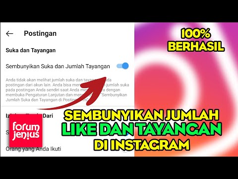 Video: Apakah membatasi instagram menyembunyikan suka?