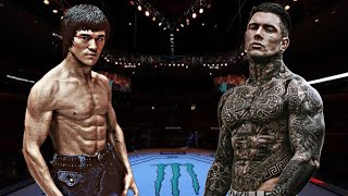 BRUCE LEE VS HECTOR LAMAS 😱🔥😰*SHOCKED* (EA SPORTS UFC 4) UFC KNOCKOUTS | 4K 60fps UHD | BRUCE LEE