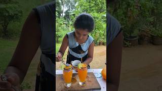 නැවුම් අඹ යුෂ බිම Fresh Mango Juice Recipe |Original?????Nethu_cooking village