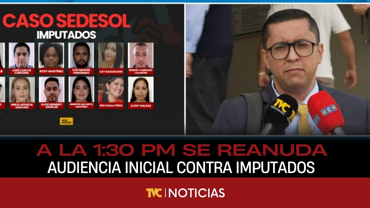 A la 1:30 PM se reanuda audiencia inicial contra imputados en caso Sedesol