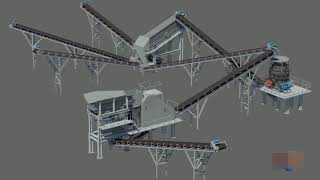 Complete Crusher Plant 3D Operation screenshot 3