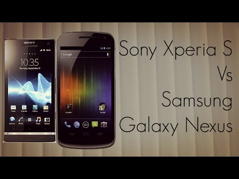 Vidéo: Différence Entre Sony Xperia S Et Samsung Galaxy Nexus