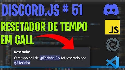 Comando de resetar o tempcall (tempocall) | Discord.js V13 #51