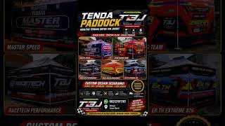 Tenda Paddock Balap Full Printing #freedesain #balapindonesia #tendabalapjakarta