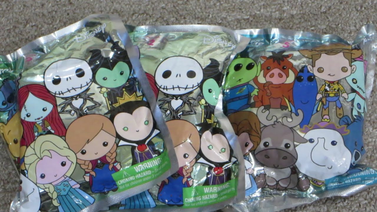 Disney Keychain Blind Bag Opening!!! YouTube