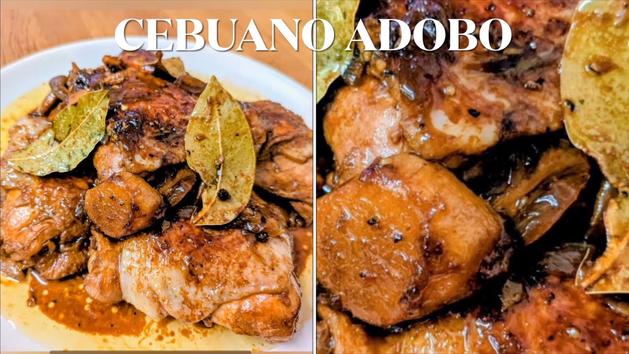 How to Make Cebuano Chicken Adobo |  Humba Recipe 🇵🇭
