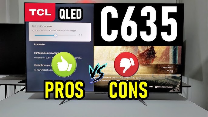 TCL 75C635 75 inch QLED 4K HDR Google TV