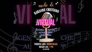 NOCHE DE #KARAOKE #KRISTIANO TODOS LOS MIÉRCOLES A LAS 7 PM