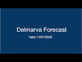 Delmarva Forecast 11/07/2025