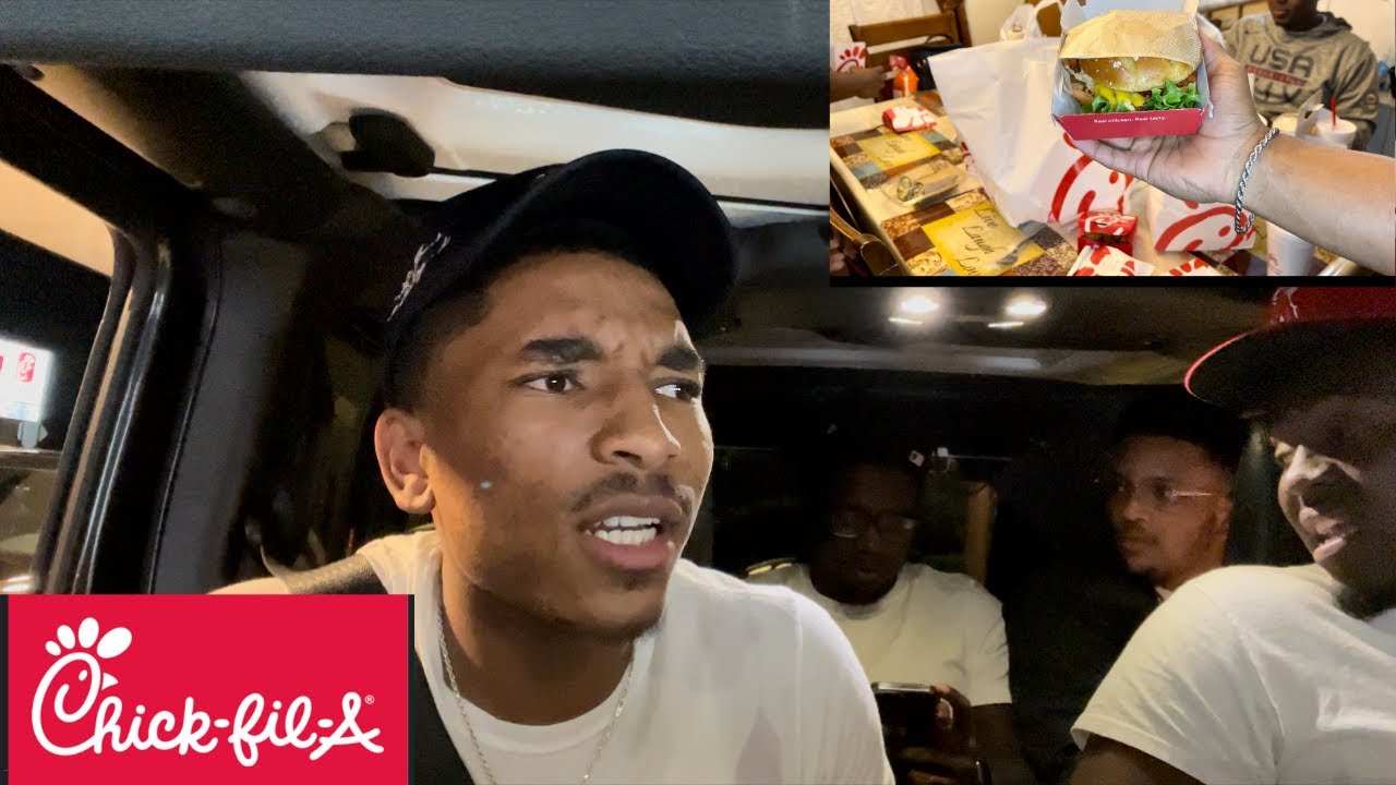 THE ENTIRE CHICK FIL A MENU CHALLENGE IN THE JEEP!! YouTube