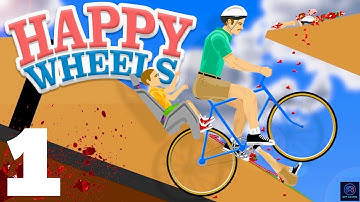 Happy Wheels Mobile - Gameplay Walkthrough Part 01 - (iOS, Android)