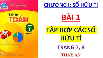 SÁCH BÀI TẬP Toán 7 (Trang 7, 8) BÀI 1: TẬP HỢP CÁC SỐ HỮU TỈ (Chân Trời Sáng Tạo)