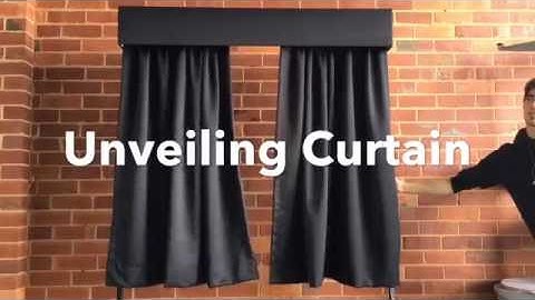 Unveiling Curtain Hire Canberra