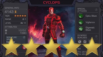 MARVEL: Contest of Champions (iOS/Android) 5 STAR CYCLOPS