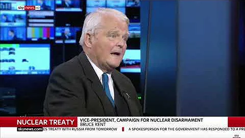 Bruce Kent on Trump's withdrawal from the INF treaty