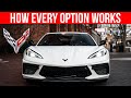 How EVERY 2020 Corvette option works. Owner Delivery Video.