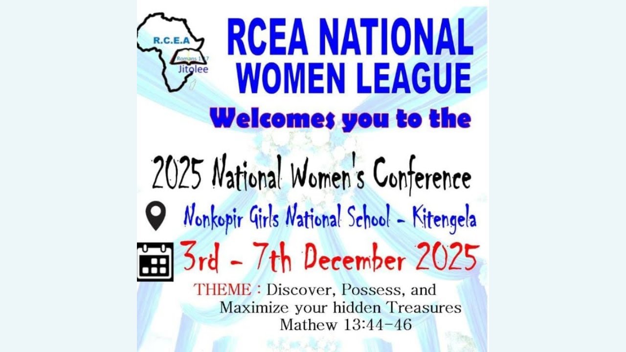 RCEA NATIONAL WOMEN LEAGUE Welcomes you to 2025 National Women Conference ||DAY 2