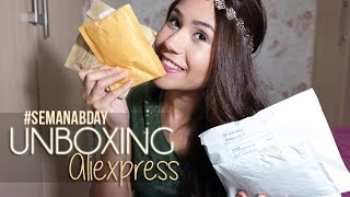 #SEMANABDAY: Unboxing Aliexpress!