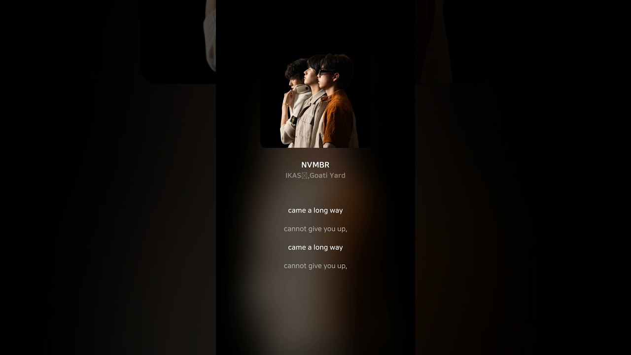 Watch IKASÉ,Goati Yard - NVMBR | 가사 (Lyrics) #Shorts on YouTube Watch IKASÉ,Goati Yard - NVMBR | 가사 (Lyrics) #Shorts on YouTube